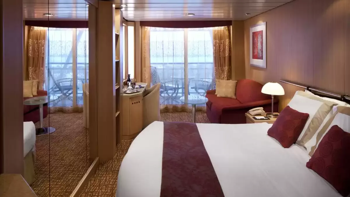 Une cabine à bord du Celebrity Infinity