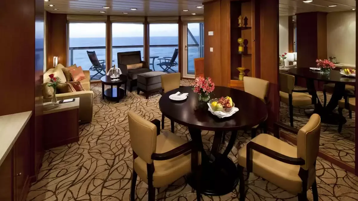 Une cabine à bord du Celebrity Infinity