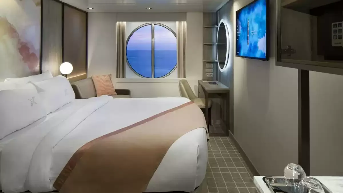 Une cabine à bord du Celebrity Millennium