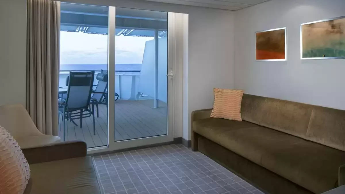 Une cabine à bord du Celebrity Millennium