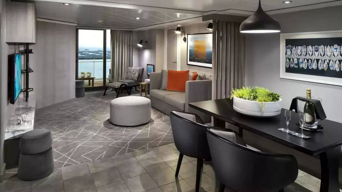 Une cabine à bord du Celebrity Millennium