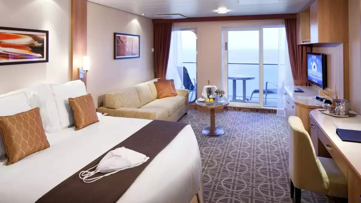 Une cabine à bord du Celebrity Reflection