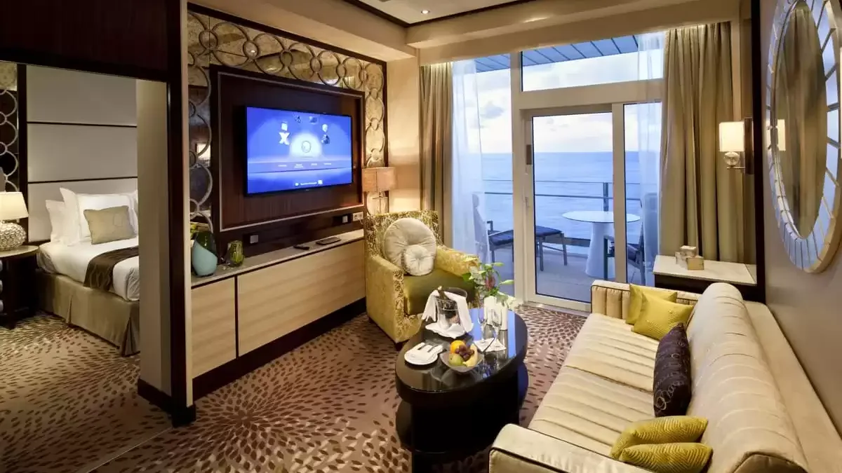 Une cabine à bord du Celebrity Reflection