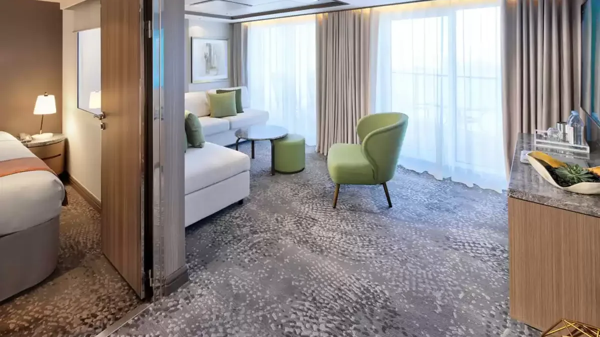 Une cabine à bord du Celebrity Silhouette
