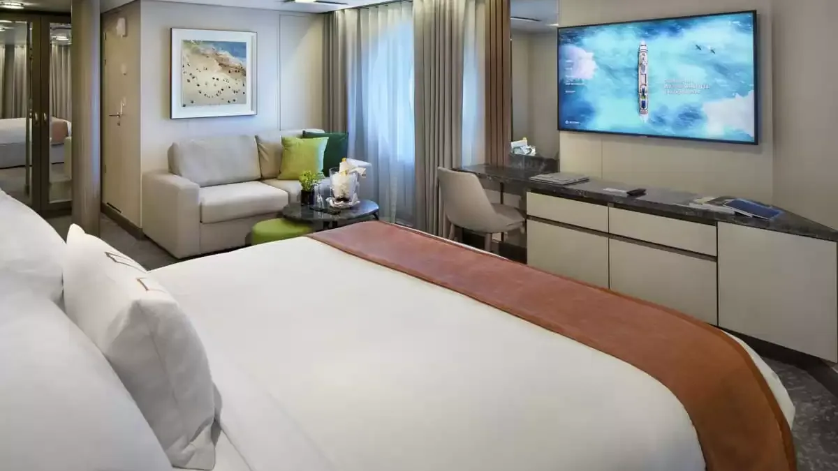Une cabine à bord du Celebrity Silhouette