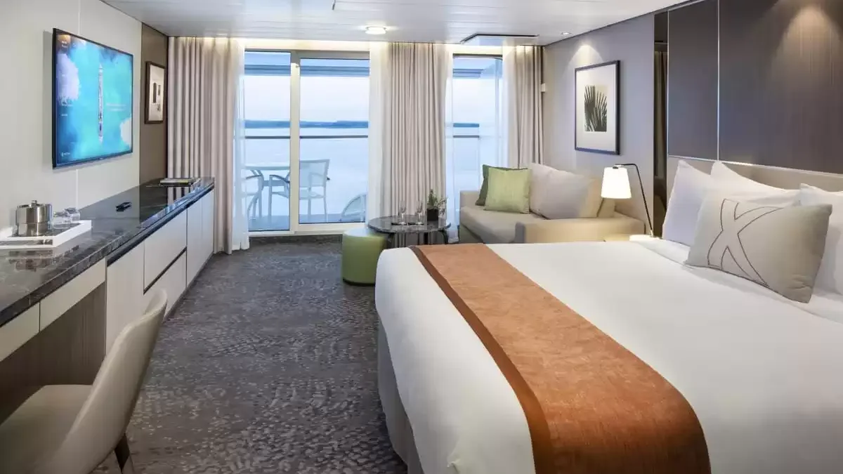 Une cabine à bord du Celebrity Silhouette