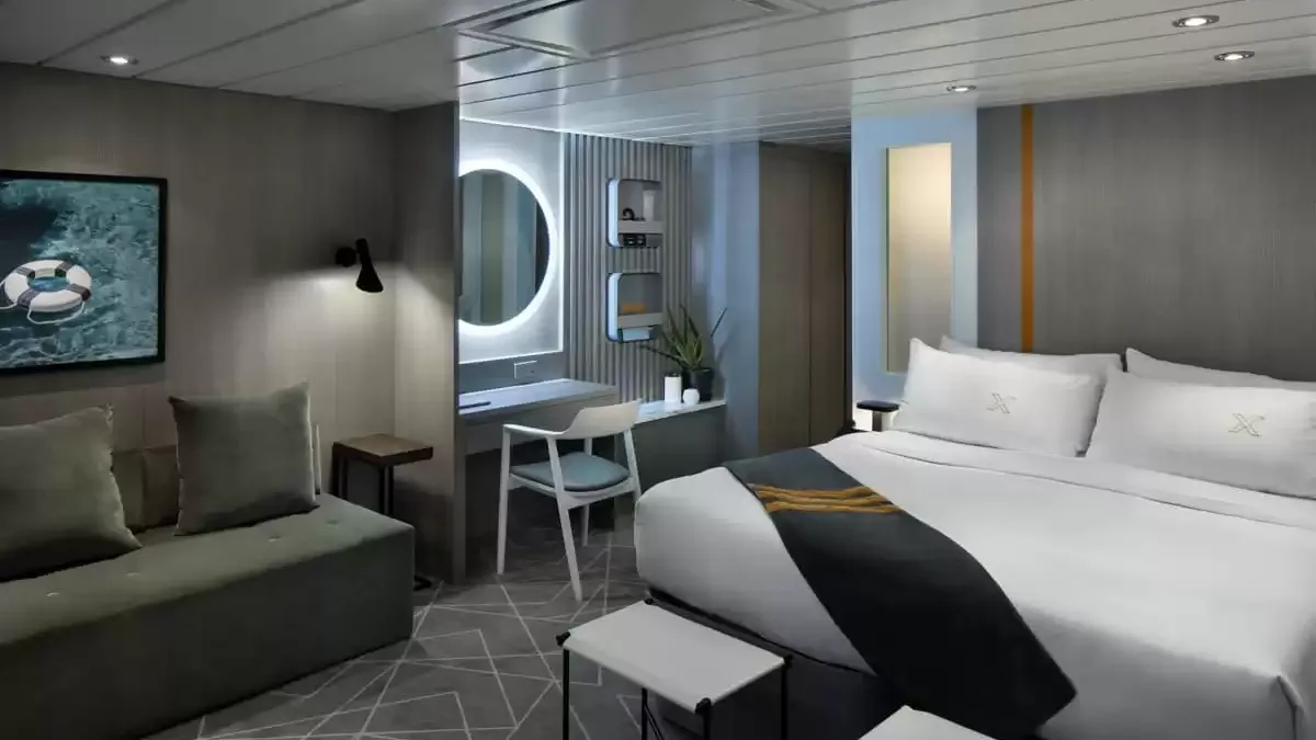 Une cabine à bord du Celebrity Summit