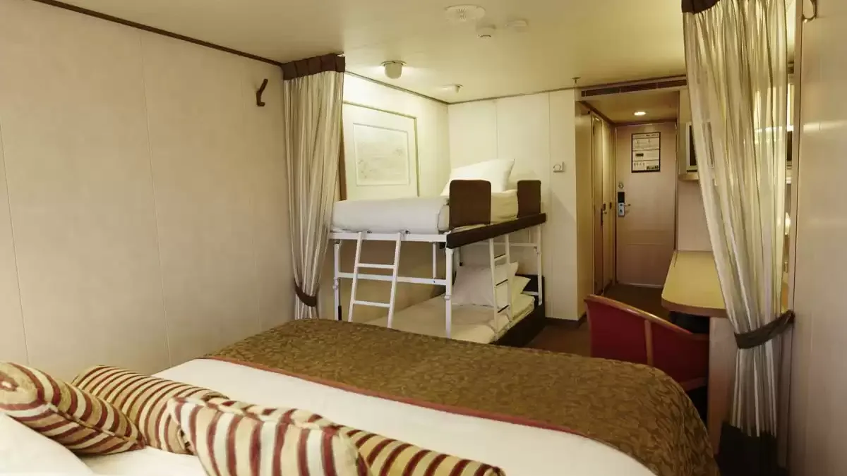 Une cabine à bord du Celestyal Journey