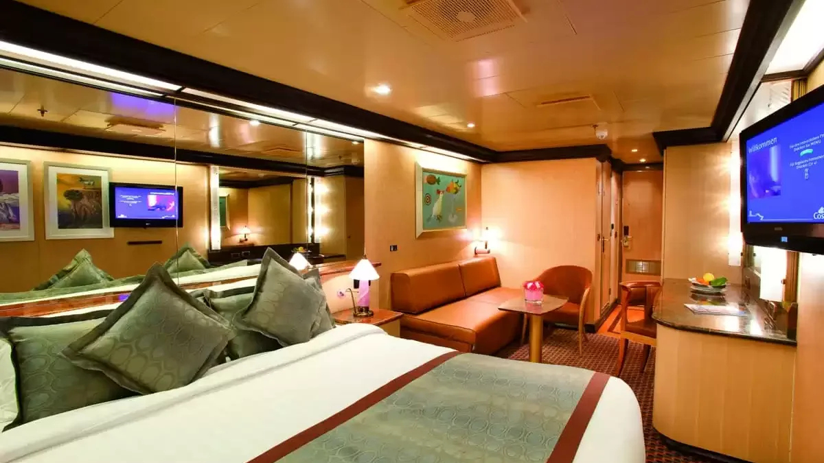 Une cabine à bord du Costa Deliziosa