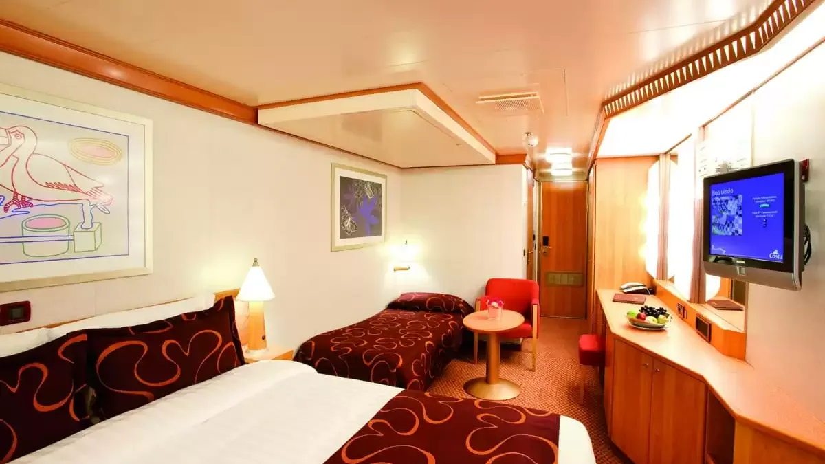 Une cabine à bord du Costa Deliziosa