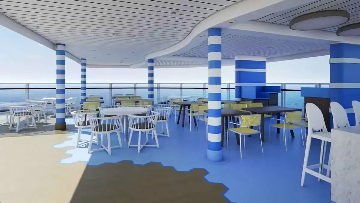 Espaces et activités à bord du Costa Smeralda