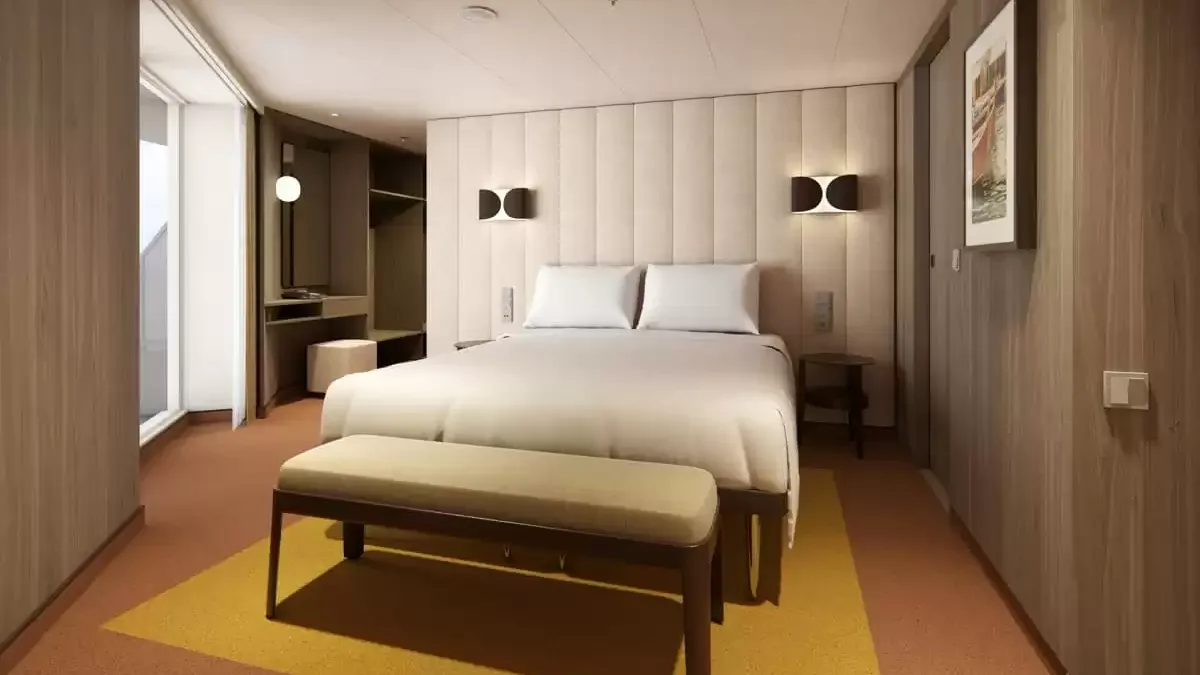 Une cabine à bord du Costa Smeralda