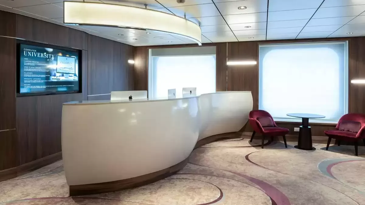 Espaces et activités à bord du Crystal Serenity