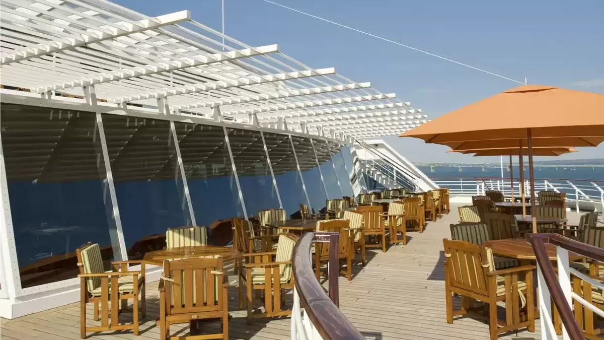 Espaces et activités à bord du Crystal Symphony