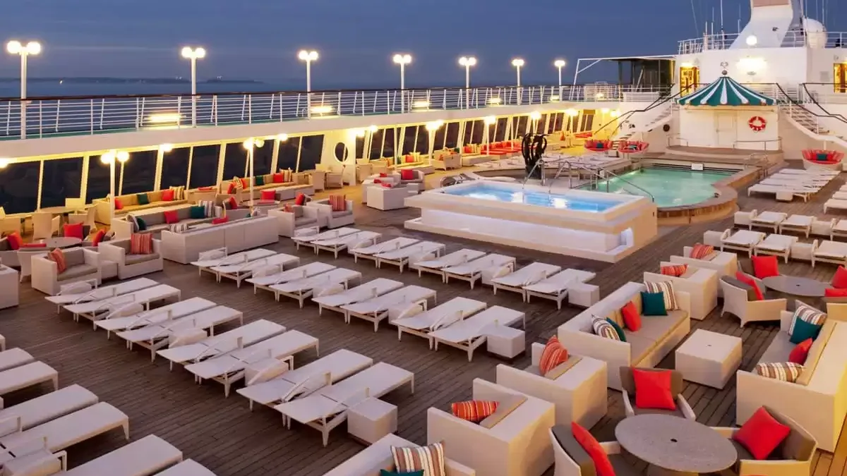 Espaces et activités à bord du Crystal Symphony