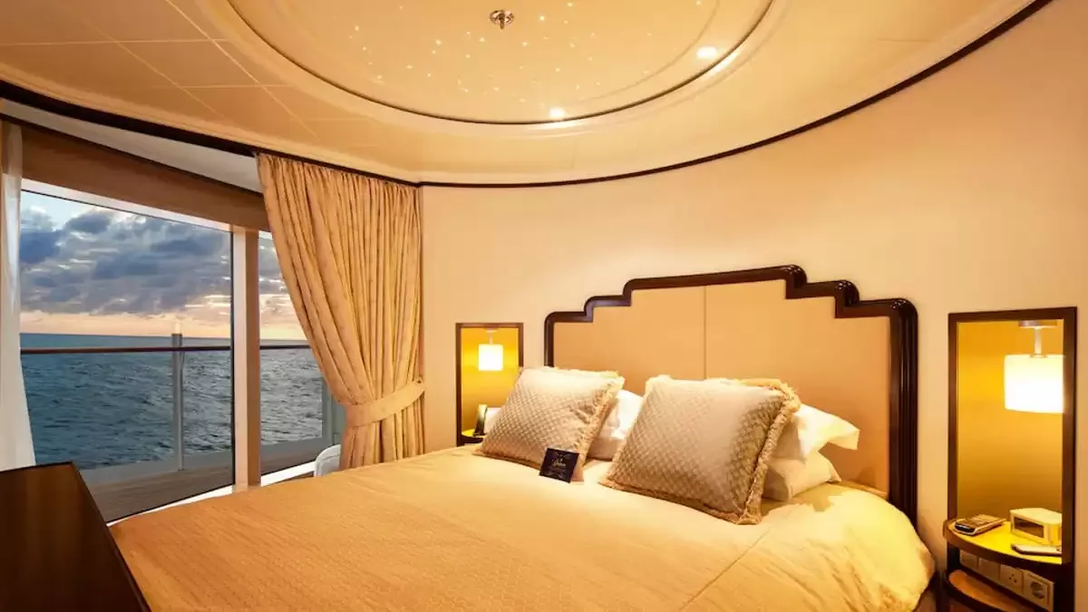 Une cabine à bord du Disney Dream