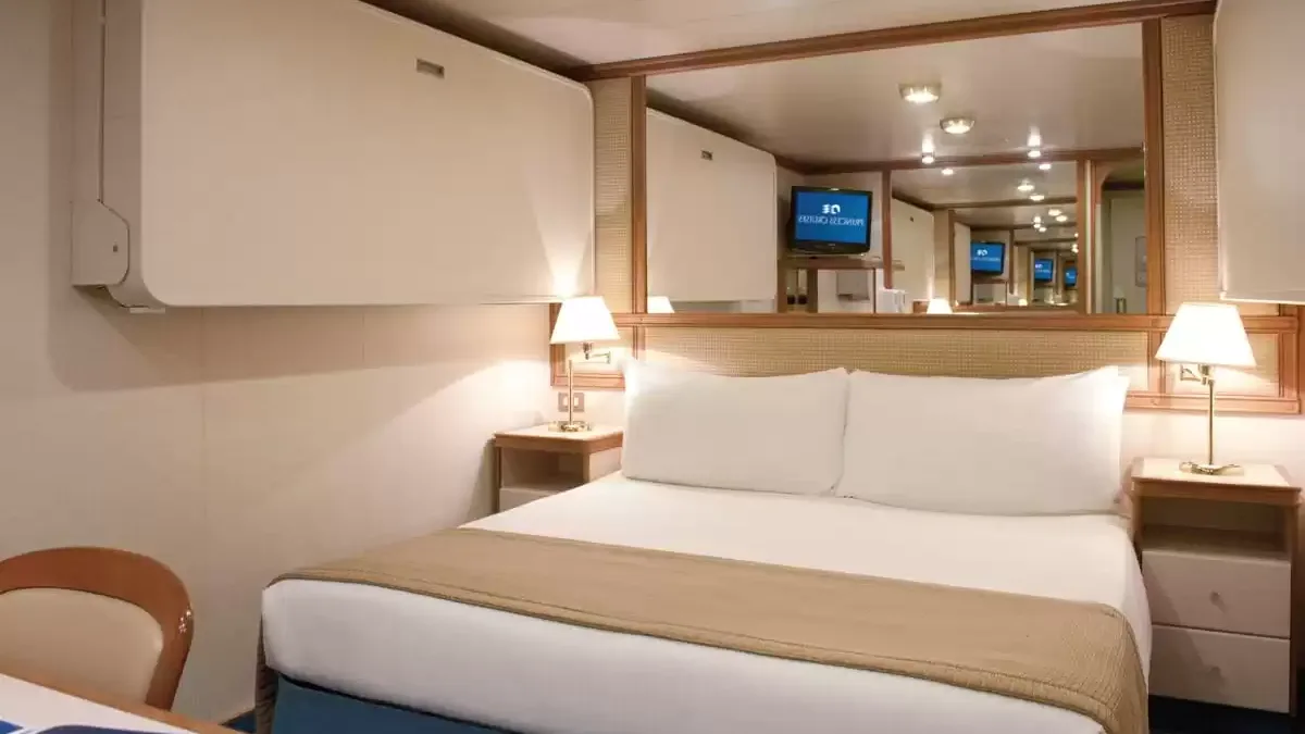 Une cabine à bord du Emerald Princess