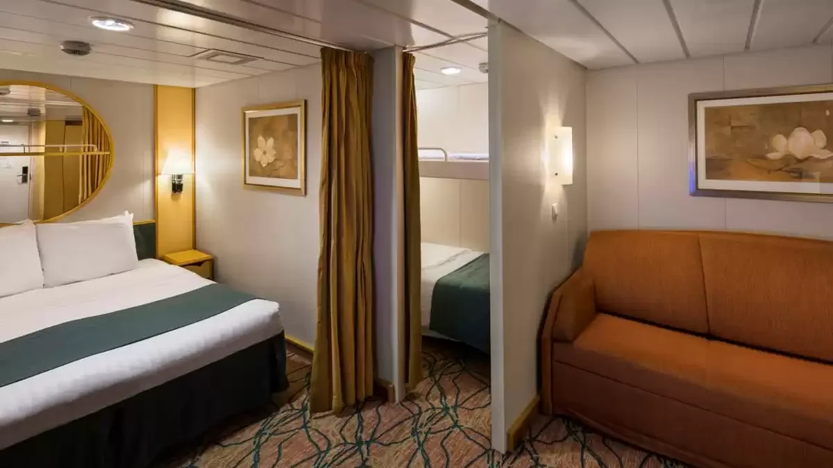 Une cabine à bord du Enchantment of the Seas