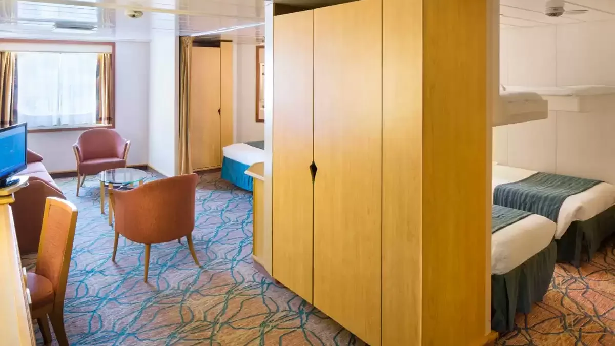 Une cabine à bord du Enchantment of the Seas