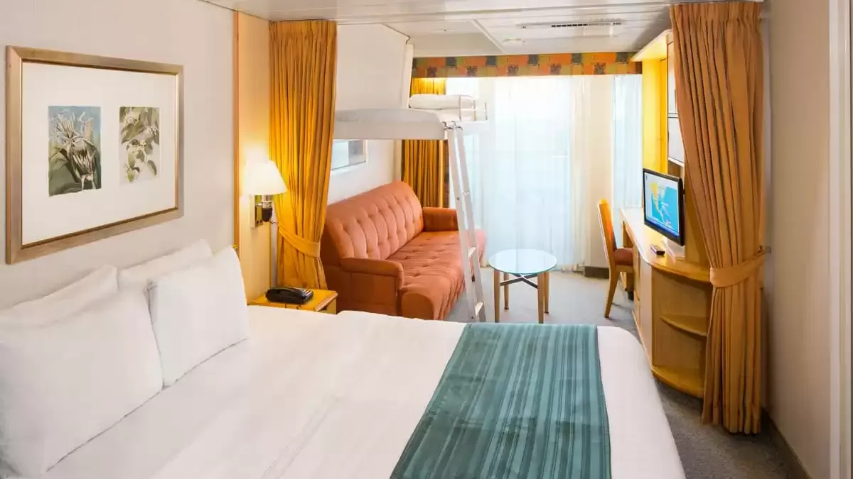 Une cabine à bord du Enchantment of the Seas