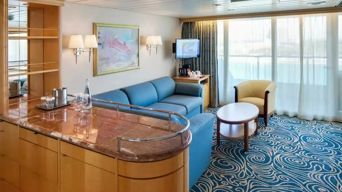 Une cabine à bord du Enchantment of the Seas