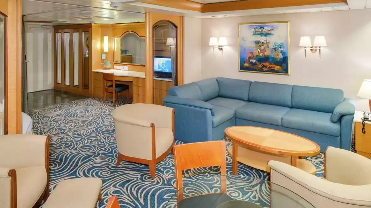 Une cabine à bord du Enchantment of the Seas