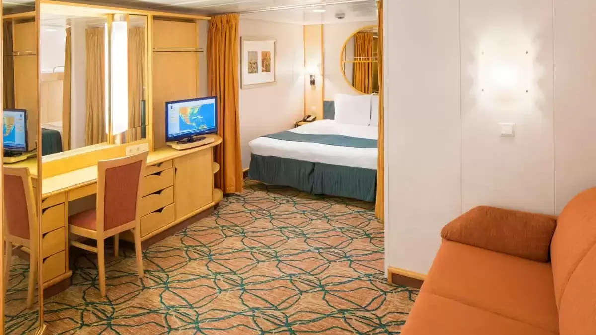 Une cabine à bord du Enchantment of the Seas