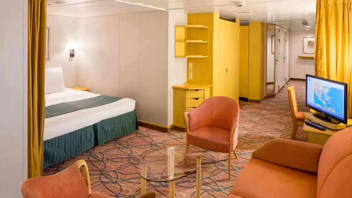 Une cabine à bord du Enchantment of the Seas