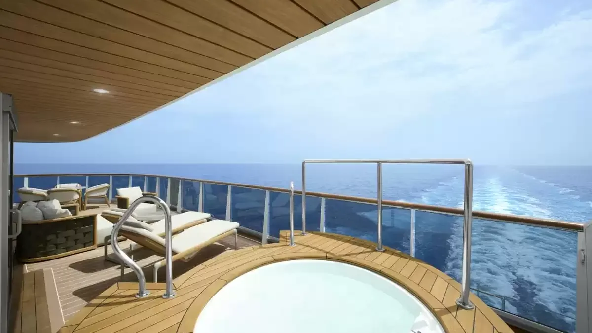 Une cabine à bord du EXPLORA I