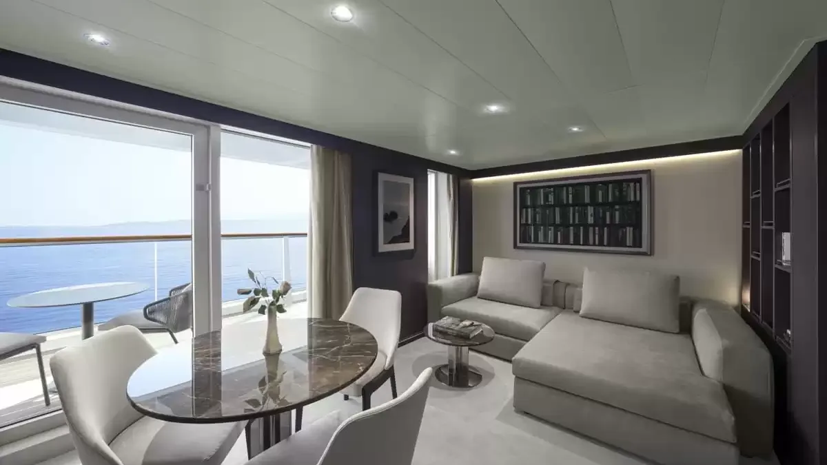 Une cabine à bord du EXPLORA II