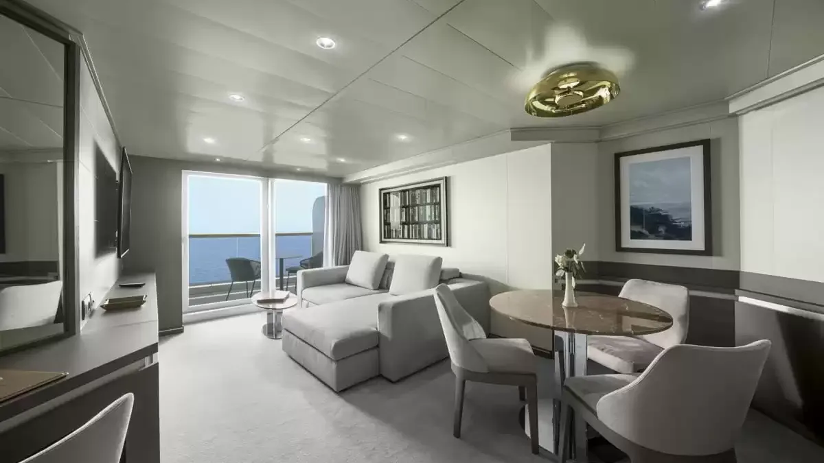 Une cabine à bord du EXPLORA II