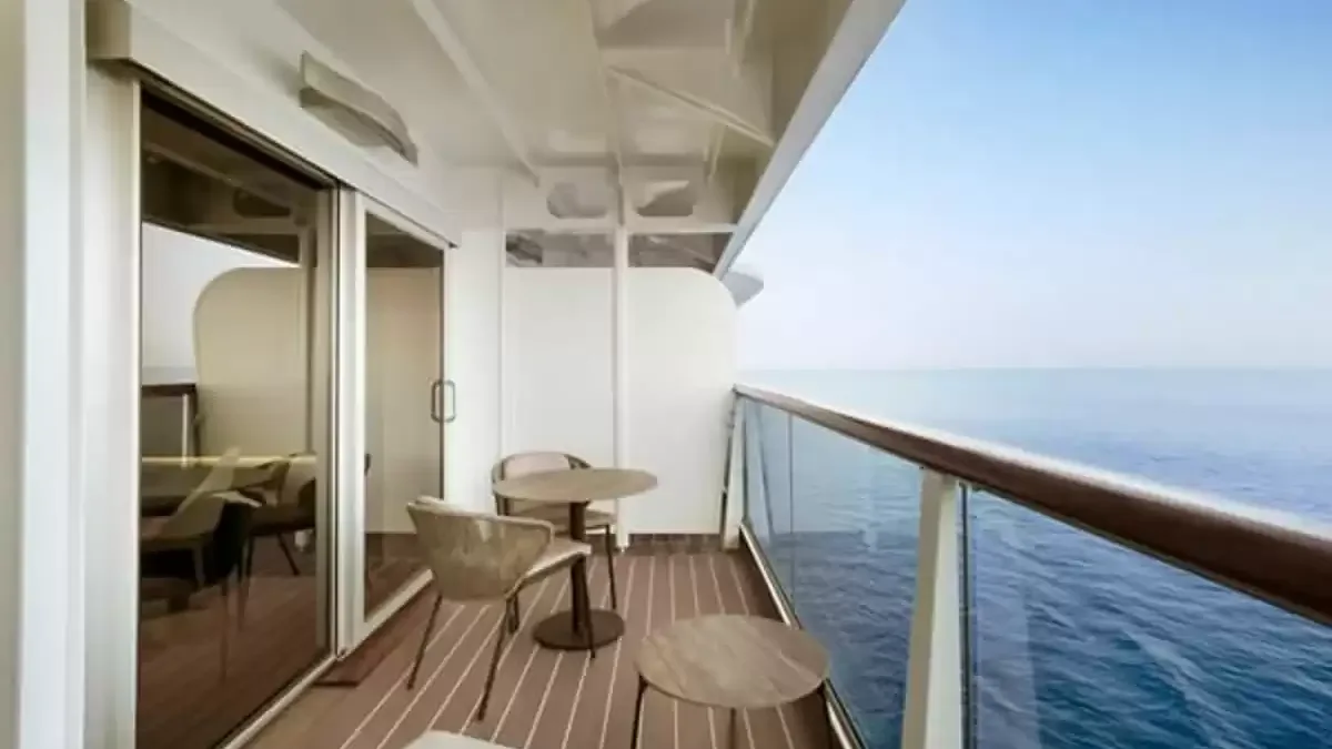 Une cabine à bord du EXPLORA III