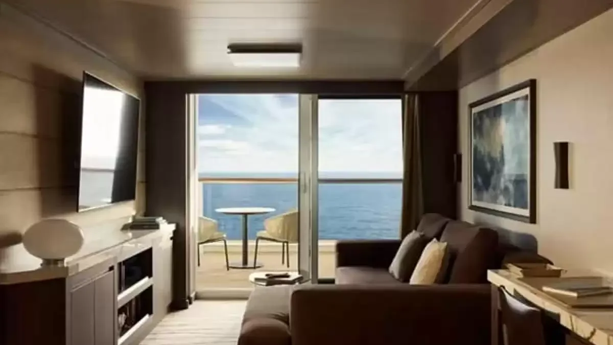 Une cabine à bord du EXPLORA III