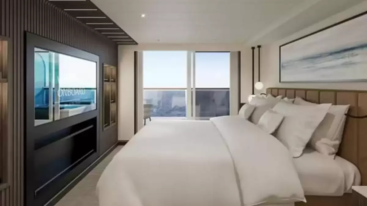 Une cabine à bord du EXPLORA III
