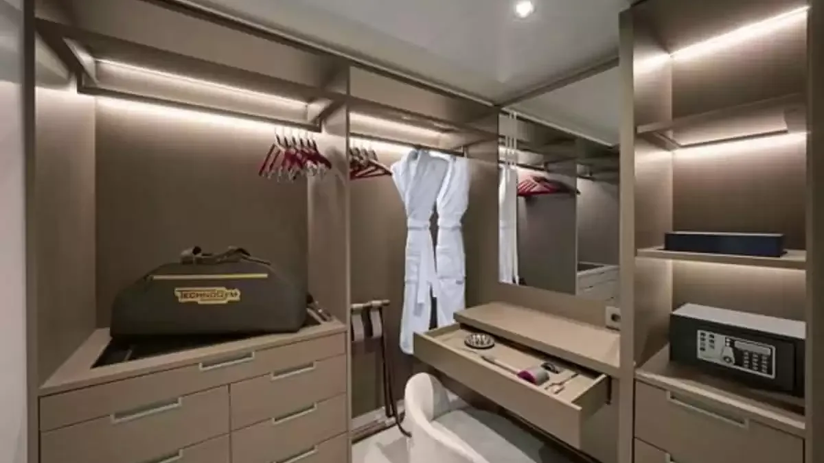 Une cabine à bord du EXPLORA III