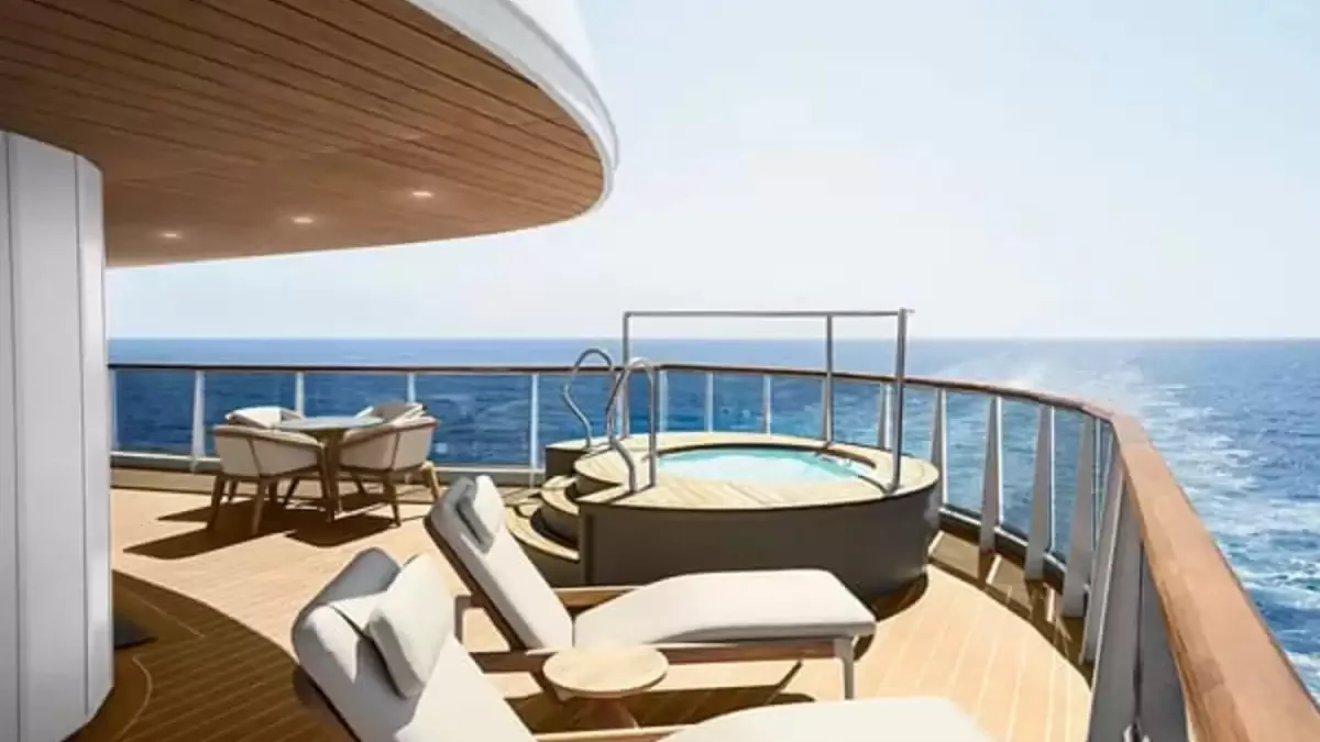 Une cabine à bord du EXPLORA III