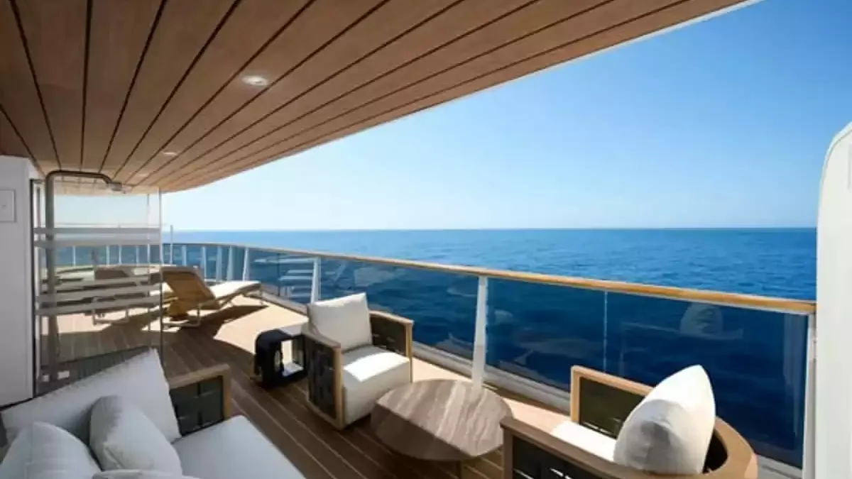 Une cabine à bord du EXPLORA III