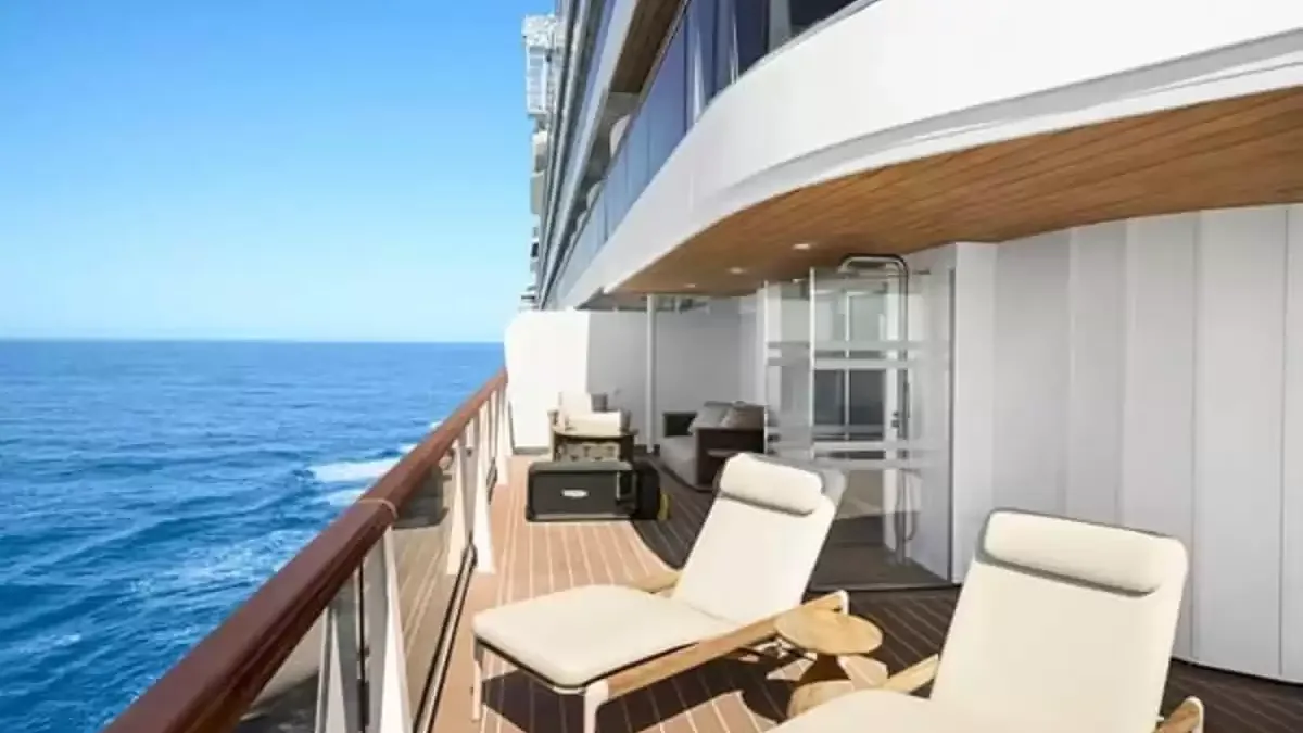 Une cabine à bord du EXPLORA III