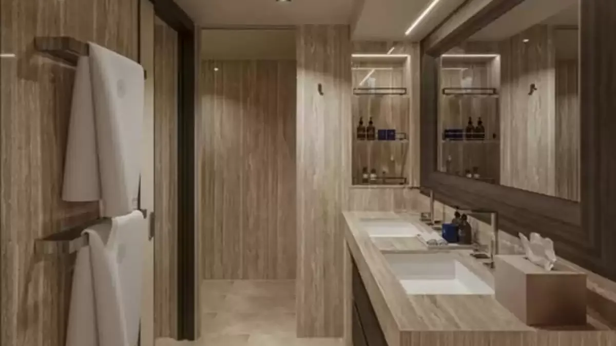 Une cabine à bord du EXPLORA III