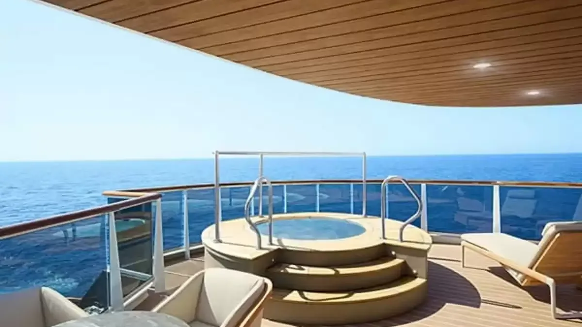 Une cabine à bord du EXPLORA III