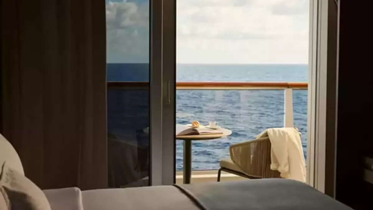 Une cabine à bord du EXPLORA III