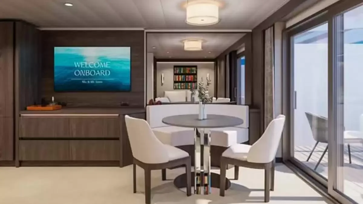 Une cabine à bord du EXPLORA III