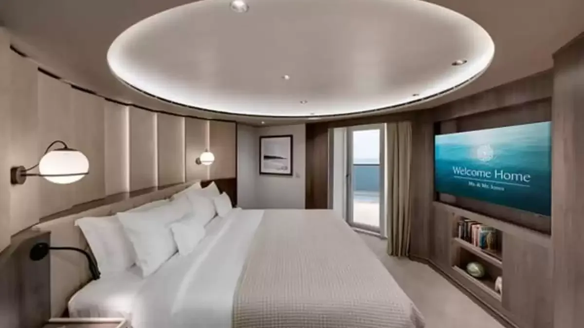 Une cabine à bord du EXPLORA III