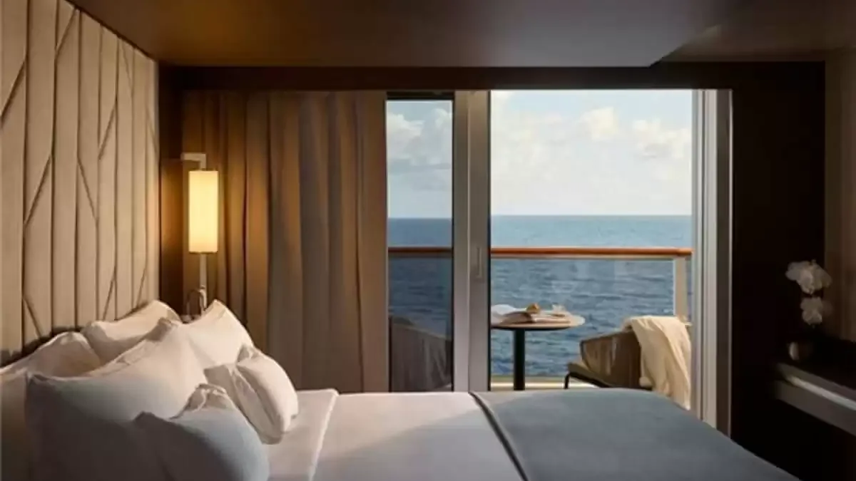 Une cabine à bord du EXPLORA III