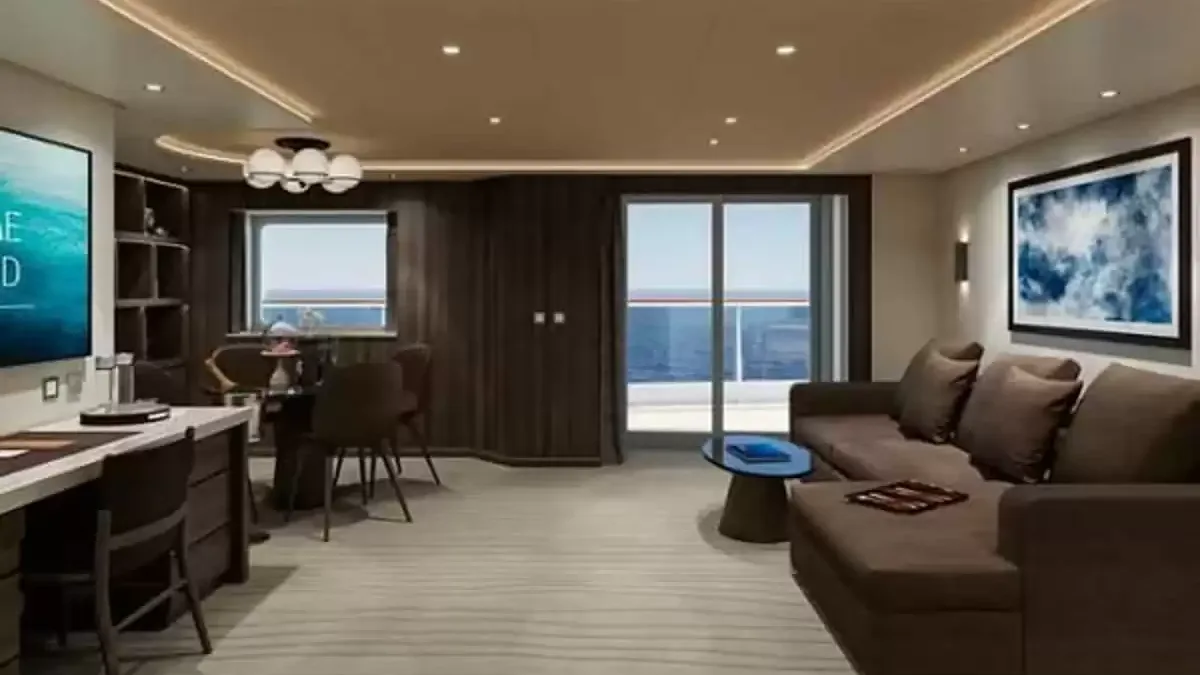 Une cabine à bord du EXPLORA III
