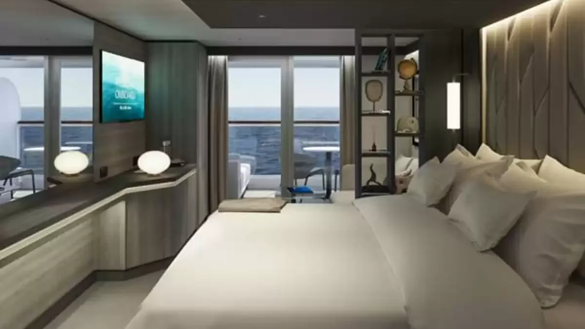 Une cabine à bord du EXPLORA III