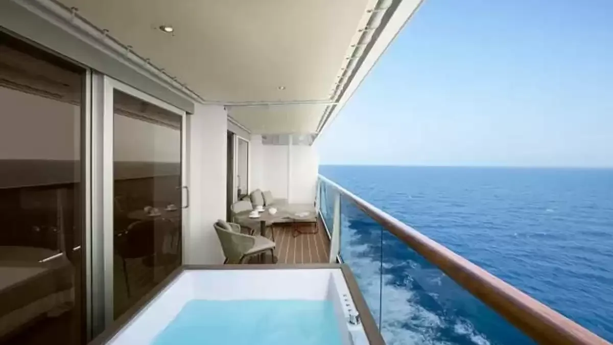 Une cabine à bord du EXPLORA IV
