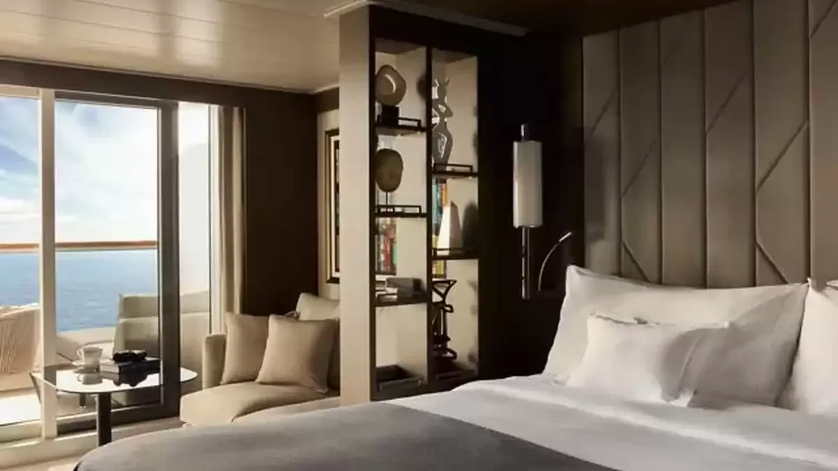 Une cabine à bord du EXPLORA V
