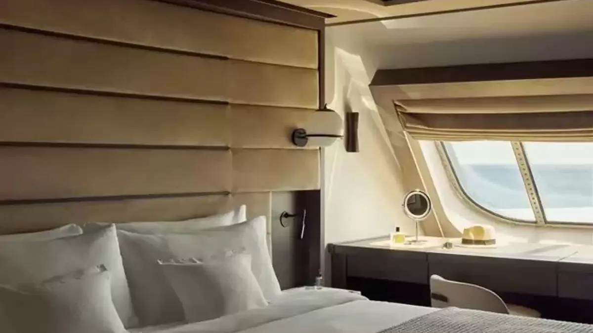 Une cabine à bord du EXPLORA V