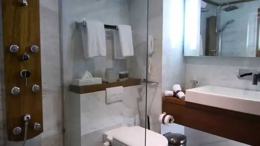 Une cabine à bord du Fayan